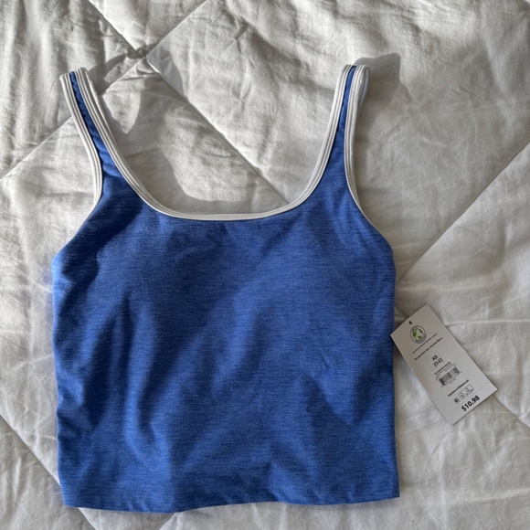 NWT Athletic Works Women's ButterCore Tipped Tank Bra - Picture 2 of 3